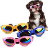 Pet Sunglasses For Dog & Cat; Foldable Dog Glasses For Outdoor; Cat Sunglasses; Pet Accessories - Blue - One-size