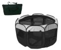 All-Terrain' Lightweight Easy Folding Wire-Framed Collapsible Travel Pet Playpen - Large