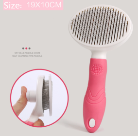 Pets Comb Dogs And Cats Beauty Styling Cleaning Automatic Hair Removal Comb