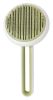 Pet Life 'Concepto' Modern Bristle Grooming Pet Deshedder Comb - Green