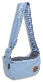 Touchdog 'Toga-Bark' Over-The-Shoulder Hands-Free Pet Carrier - Blue