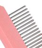 Pet Life 'JOYNE' Multi-Functional 2-in-1 Swivel Travel Grooming Comb and Deshedder - Pink