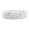 Sheri Original Calming Donut Shag Cuddler, 36x36 Frost - large36" - taupe