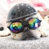 Pet Sunglasses For Dog & Cat; Foldable Dog Glasses For Outdoor; Cat Sunglasses; Pet Accessories - Black - One-size