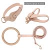 Pet Life 'Ever-Craft' Boutique Series Adjustable Designer Leather Dog Collar - Pink - Small