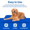 Dog Cooling Mat, Pet Cooling Mat for Dogs and Cats, Pressure Activated Dog Cooling Pad, No Water or Refrigeration Needed, Non-Toxic Gel - 50x65cm