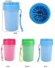 Pet Portable Paw Cleaner Dog Paw Washer Cup Paw Cleaner for Cats and Small / Medium / Large Dogs - blue - small