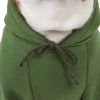 Fashion Plush Cotton Pet Hoodie Hooded Sweater - Small