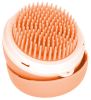 Pet Life 'Bravel' 3-in-1 Travel Pocketed Dual Grooming Brush and Pet Comb - Orange