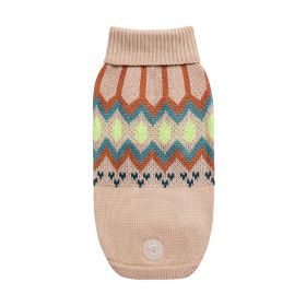 GF Pet Heritage Sweater (Color: Sand, size: S)