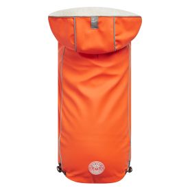 GF Pet Insulated Raincoat (Color: Orange, size: XL)