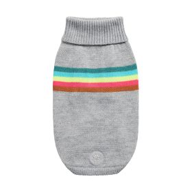 GF Pet Retro Sweater (Color: Grey Mix, size: XS)