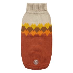 GF Pet Fireside Sweater (Color: Chili, size: M)