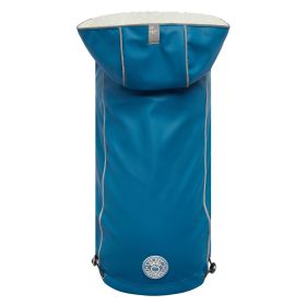 GF Pet Insulated Raincoat (Color: Dark Blue, size: XL)