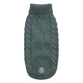 GF Pet Chalet Sweater (Color: Sage, size: 2XL)