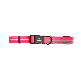 GF PET Reflective Collar (Color: Neon Pink, size: L)